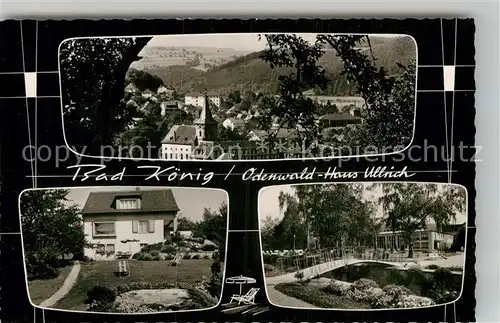 AK / Ansichtskarte Bad Koenig Odenwald Haus Ullrich Kat. Bad Koenig