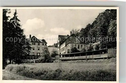 AK / Ansichtskarte Zell Odenwald Cafe Konditorei Orth Kat. Bad Koenig