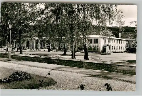 AK / Ansichtskarte Bad Koenig Odenwald Kurgarten Wandelhalle Kat. Bad Koenig