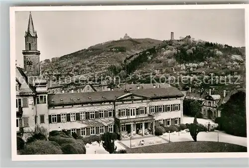 AK / Ansichtskarte Weinheim Bergstrasse Schlosscafe Kat. Weinheim