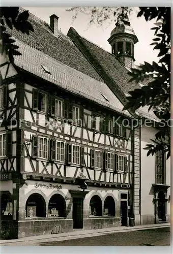 AK / Ansichtskarte Weinheim Bergstrasse Loewen Apotheke Kat. Weinheim