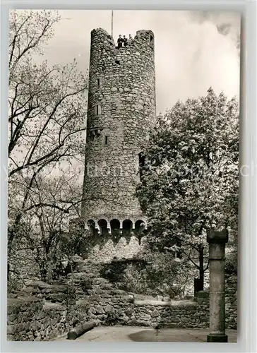 AK / Ansichtskarte Weinheim Bergstrasse Burgruine Windeck Kat. Weinheim