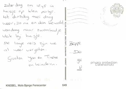 AK / Ansichtskarte Knebel Mols Bjerge Feriecenter Bungalows