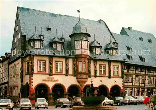 AK / Ansichtskarte Goslar Hotel Kaiserworth Historisches Gebaeude Fachwerkhaus Kat. Goslar