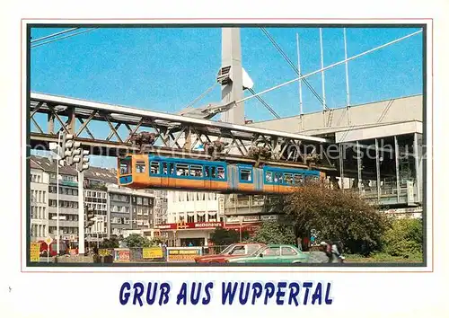 AK / Ansichtskarte Wuppertal Schwebebahn Kat. Wuppertal