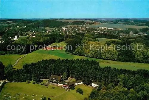 AK / Ansichtskarte Marienheide Fliegeraufnahme VdH Waldhotel Kat. Marienheide