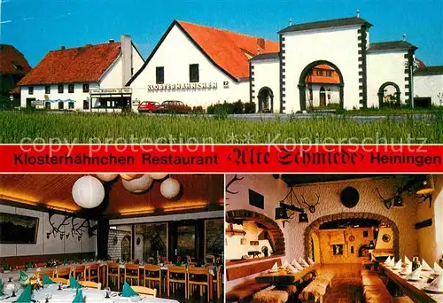 AK / Ansichtskarte Heiningen Wolfenbuettel Restaurant Alte Schmiede Kat. Heiningen