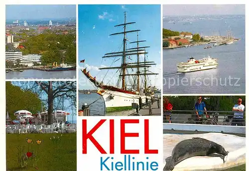 AK / Ansichtskarte Kiel Robbe Segelschiff Kat. Kiel