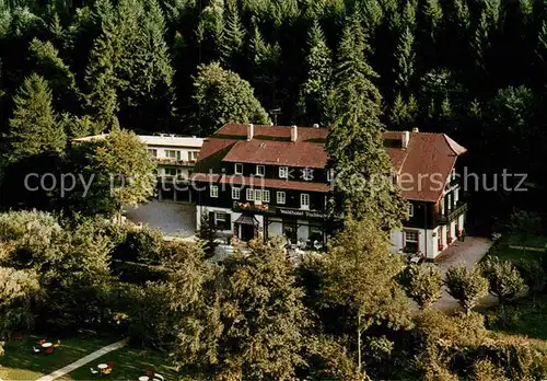 AK / Ansichtskarte Baden Baden Waldhotel Forellenhof Fliegeraufnahme Kat. Baden Baden