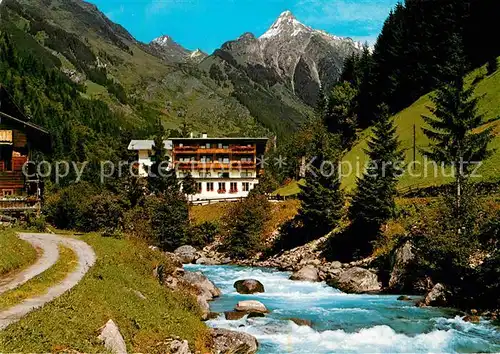 AK / Ansichtskarte Zillergrund Alpengasthas Brandbergkolm