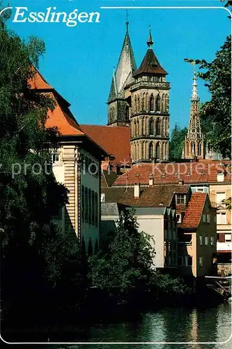 AK / Ansichtskarte Esslingen Neckar Panorama Kat. Esslingen am Neckar