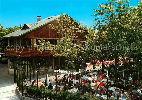 AK / Ansichtskarte Wien Restaurant Schweizerhaus Biergarten Kat. Wien