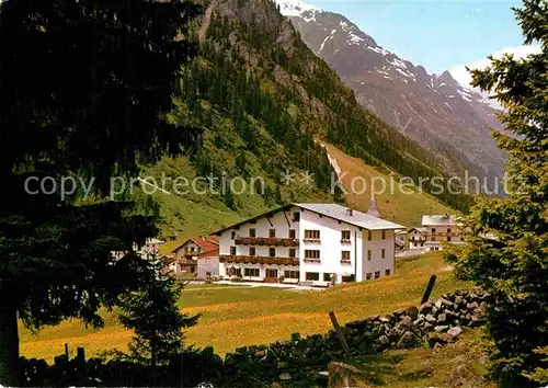 AK / Ansichtskarte Plangeross Hotel Sonnblick Kat. St. Leonhard im Pitztal