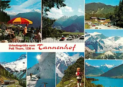 AK / Ansichtskarte Pass Thurn Gasthof Tannenhof Winterlandschaften Kat. Mittersill