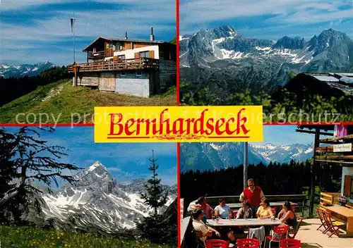 AK / Ansichtskarte Elbigenalp Bernhardseckhuette Lechtaler Allgaeuer Alpen Kat. Elbigenalp Lechtal Tirol