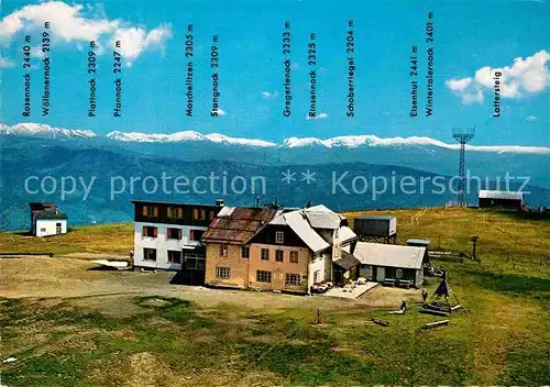 AK / Ansichtskarte Arriach Gerlitzen Gipfelhaus Nockgebiet Kat. Arriach