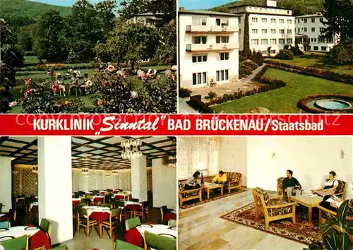 AK / Ansichtskarte Bad Brueckenau Kurklinik Sinntal Kat. Bad Brueckenau