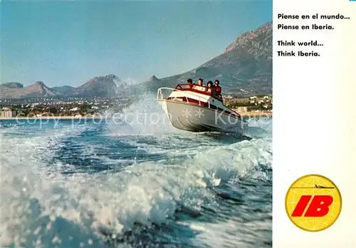 AK / Ansichtskarte Motorboote Iberia Costa Blanca  Kat. Schiffe