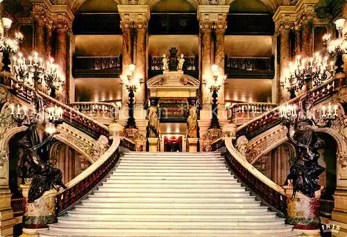 AK / Ansichtskarte Theater Paris Theatre de l Opera Escalier d Honneur  Kat. Theater