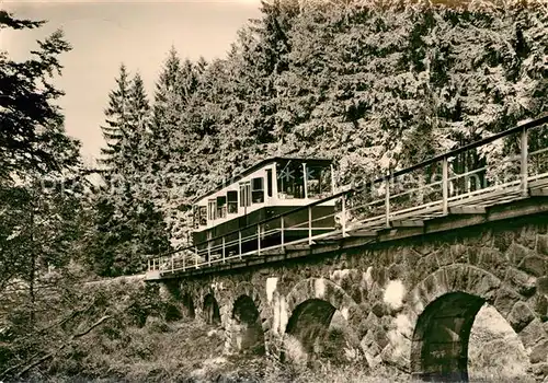 AK / Ansichtskarte Zahnradbahn Augustusburg Erzgebirge Kat. Bergbahn