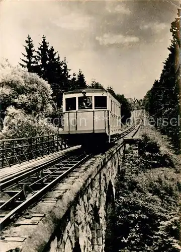 AK / Ansichtskarte Bergbahn Augustusburg Erzgebirge  Kat. Bergbahn