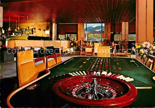 AK / Ansichtskarte Casino Spielbank Bad Wiessee am Tegernsee Roulette  Kat. Spiel