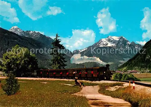 AK / Ansichtskarte Lokomotive Feuriger Elias Zillertal Tirol Kat. Eisenbahn