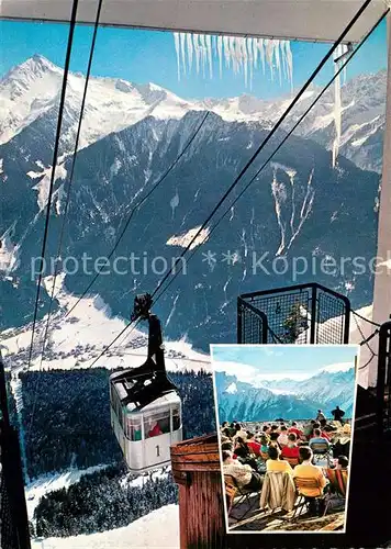 AK / Ansichtskarte Seilbahn Penkenbahn Mayrhofen Zillertal Ahornspitze Stillupp  Kat. Bahnen