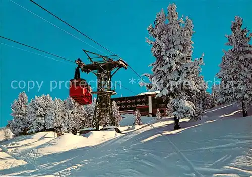 AK / Ansichtskarte Seilbahn Patscherkofel Berghotel Tirol  Kat. Bahnen