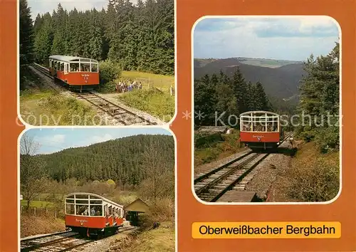 AK / Ansichtskarte Bergbahn Oberweissbach Kat. Bergbahn
