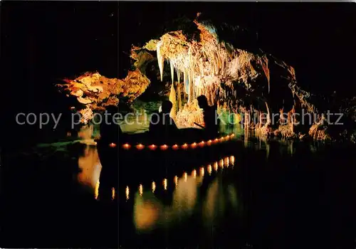 AK / Ansichtskarte Hoehlen Caves Grottes Mallorca Porto Cristo Manacor Cuevas dels Hams Lago Mar de Venecia Kat. Berge