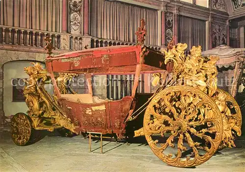 AK / Ansichtskarte Postkutsche Gesandtschaftswagen Marquis von Fontes XVIII Jahrhundert Kat. Post