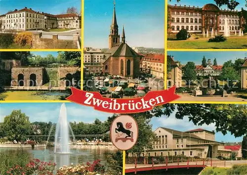 AK / Ansichtskarte Zweibruecken Ortsansichten Kat. Zweibruecken