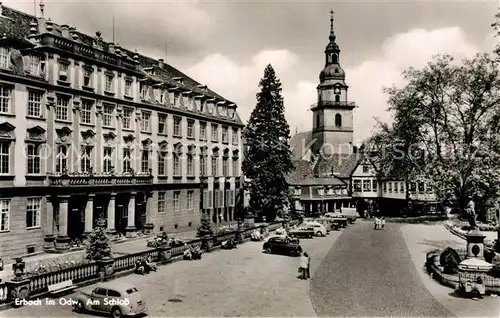 AK / Ansichtskarte Erbach Odenwald Am Schloss Kat. Erbach