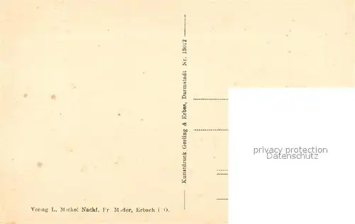 AK / Ansichtskarte Erbach Odenwald Standbild des Grafen Eberhard Kat. Erbach