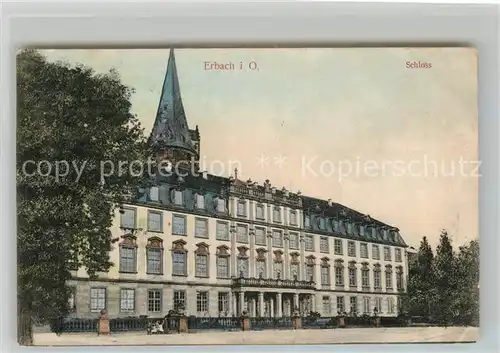 AK / Ansichtskarte Erbach Odenwald Schloss Kat. Erbach