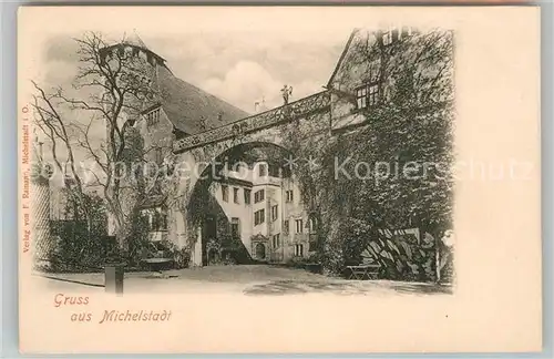 AK / Ansichtskarte Michelstadt Schlossportal Kat. Michelstadt
