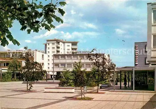 AK / Ansichtskarte Hassloch Ruesselsheim Einkaufszentrum Platz Kat. Ruesselsheim