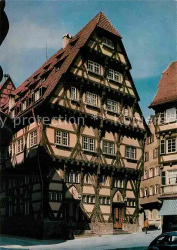 AK / Ansichtskarte Esslingen Neckar Altes Rathaus Fachwerkhaus Historisches Gebaeude Kat. Esslingen am Neckar