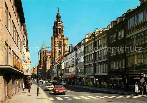 AK / Ansichtskarte Heilbronn Neckar Kaiserstrasse mit Kilianskirche Kat. Heilbronn