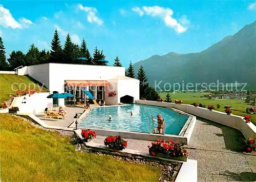 AK / Ansichtskarte Oberstdorf Sanatorium Stillachhaus Swimming Pool Allgaeuer Alpen Kat. Oberstdorf