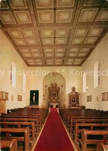AK / Ansichtskarte Alken Koblenz Kath Pfarrkirche Innenansicht Kat. Alken