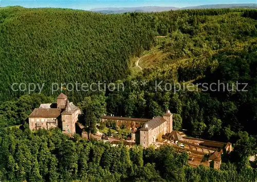 AK / Ansichtskarte Attendorn Burg Schnellenberg Fliegeraufnahme Kat. Attendorn