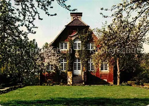 AK / Ansichtskarte Muenster Westfalen Haus Rueschhaus Wohnsitz von Annette von Droste Huelshoff Kat. Muenster