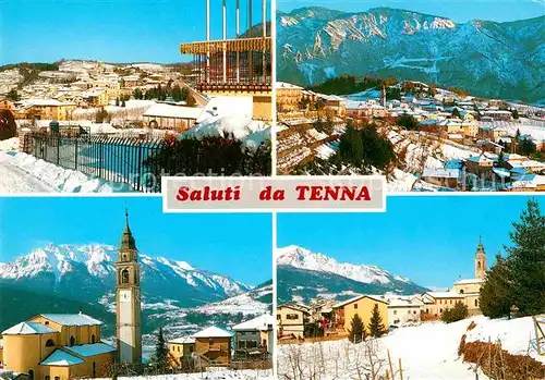 AK / Ansichtskarte Tenna Trento Ortspartien  Kat. Tenna