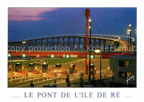AK / Ansichtskarte La Pallice Rochelle Le Pont de L`ile de Re Kat. La Rochelle
