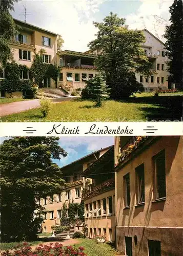 AK / Ansichtskarte Schwandorf Klinik Lindenlohe Kat. Schwandorf