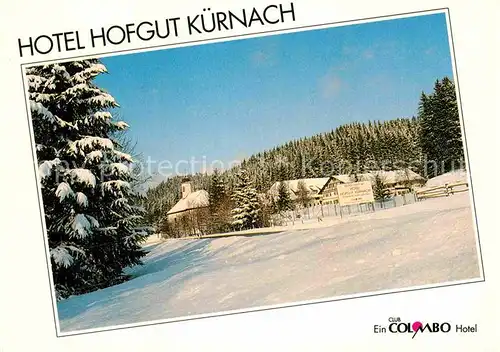 AK / Ansichtskarte Kuernach Hotel Hofgut Kat. Kuernach
