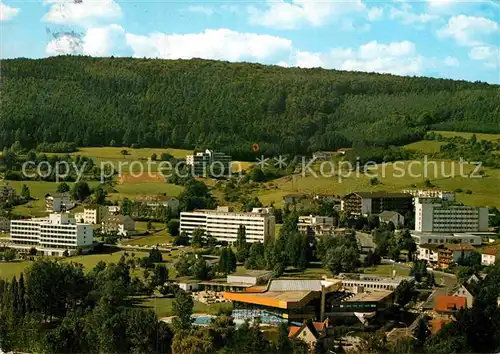 AK / Ansichtskarte Salmuenster Bad Soden Bad Soden Fliegeraufnahme mit Bewegungszentrum und Wellenbad Kat. Bad Soden am Taunus