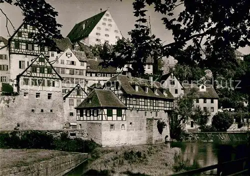 AK / Ansichtskarte Schwaebisch Hall Partie am Kocher Kat. Schwaebisch Hall